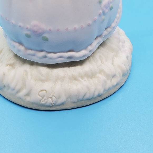 Precious Moments @1990 item#524425 butterfly & net collectible EUC no box gift - Picture 8 of 12